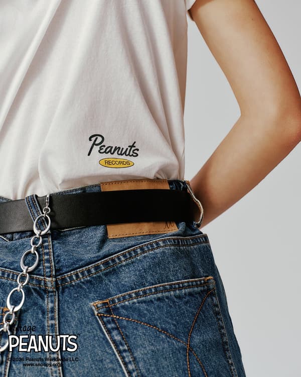 PEANUTS RECORDS capsule collection items