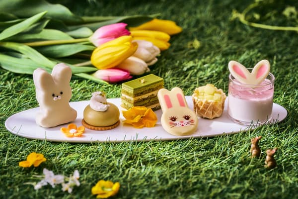 Presentasi Spring Garden dan Bunny Afternoon Tea