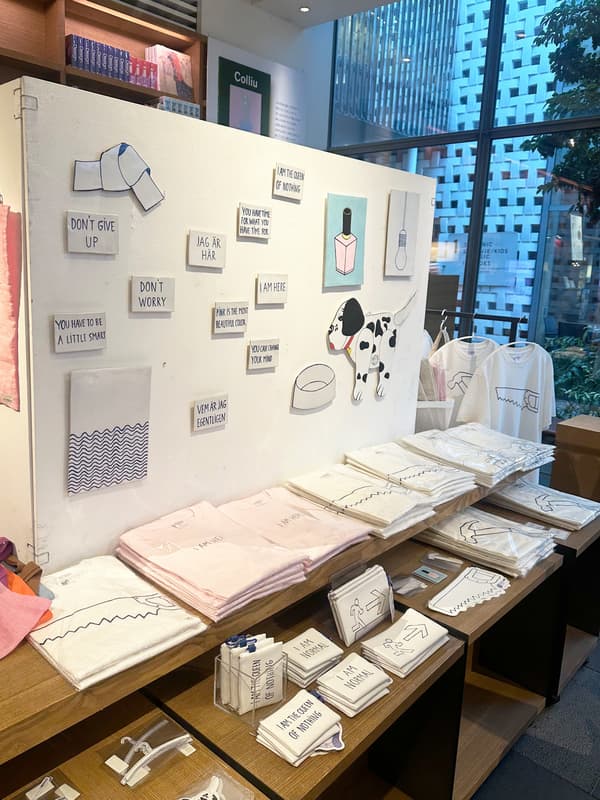 Exhibition display at Daikanyama Tsutaya 2