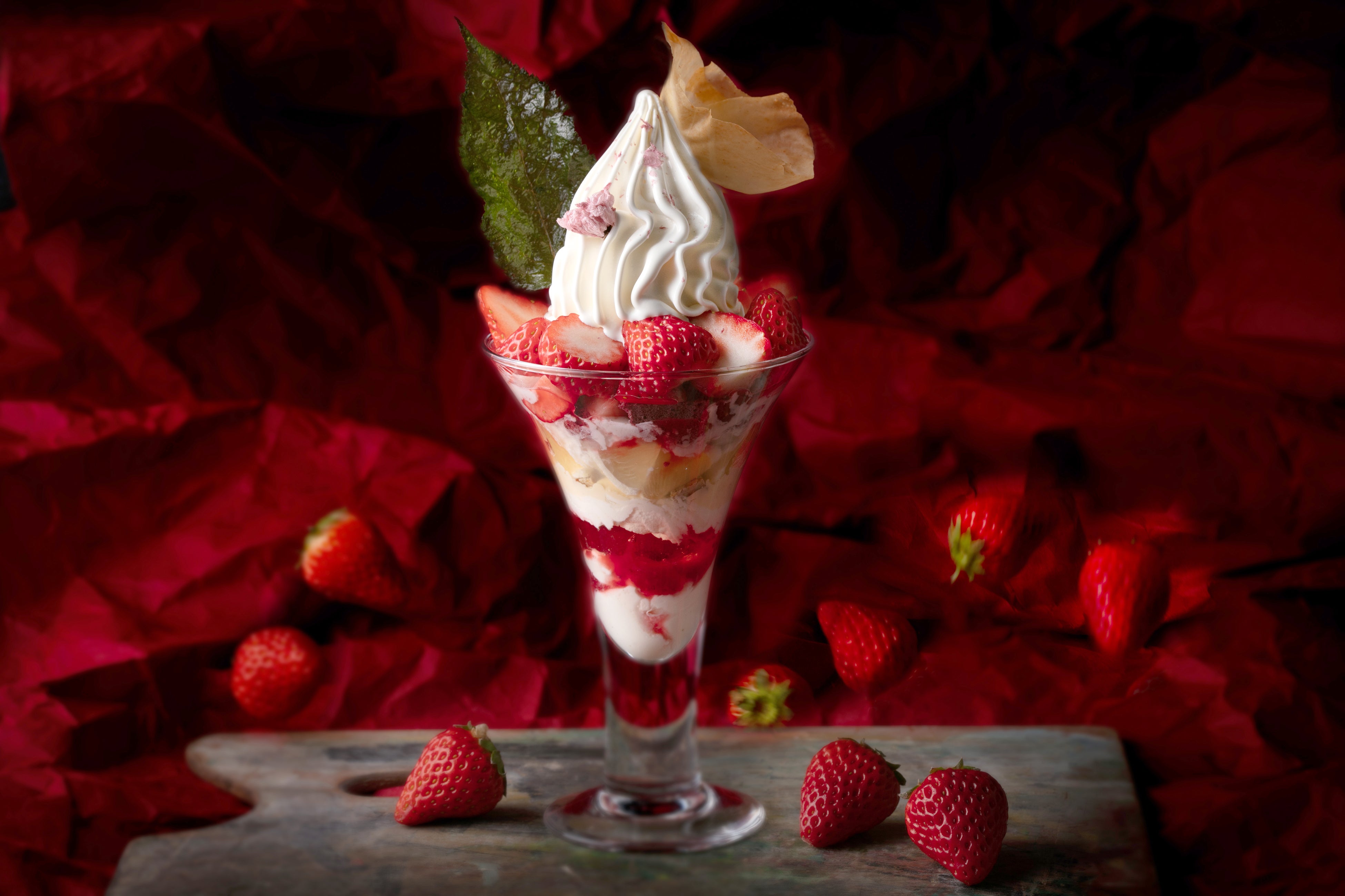 Strawberry and Sakura Parfait ~Strawberry JuJu~