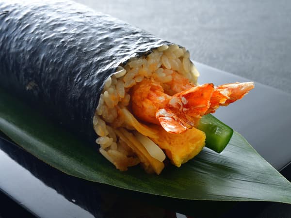 Nihonbashi Tendon Tenmusu Kaneko Hannosuke Shrimp Tempura Ehoumaki