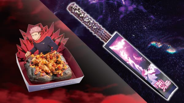 Pizza bread and churros themed around character techniques