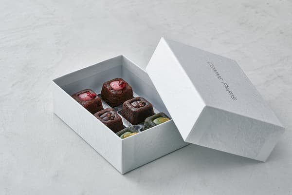 Trois Fondants chocolate varieties