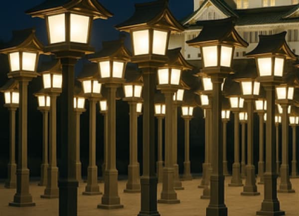 Corredor de linternas