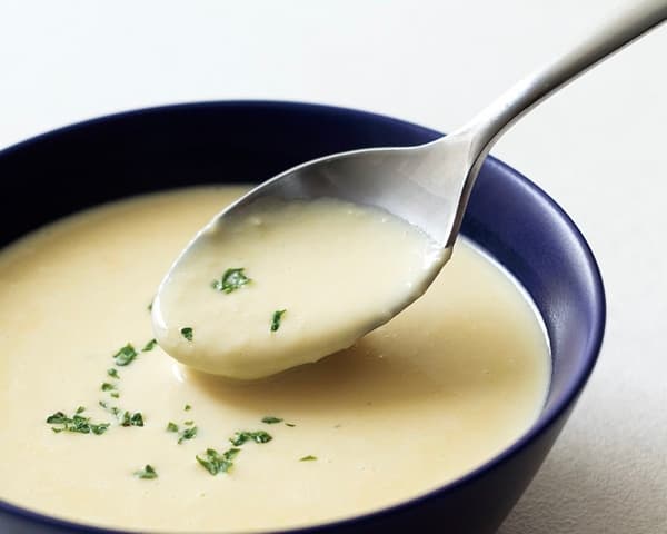 Airy crema soup