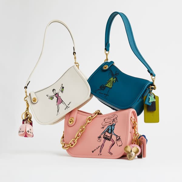 COACH PLAY KYOTO elevator graphics