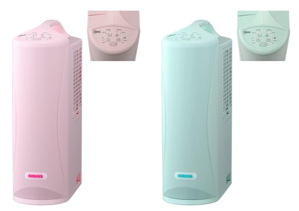 Varian warna Marshmallow Pink dan Mint Green