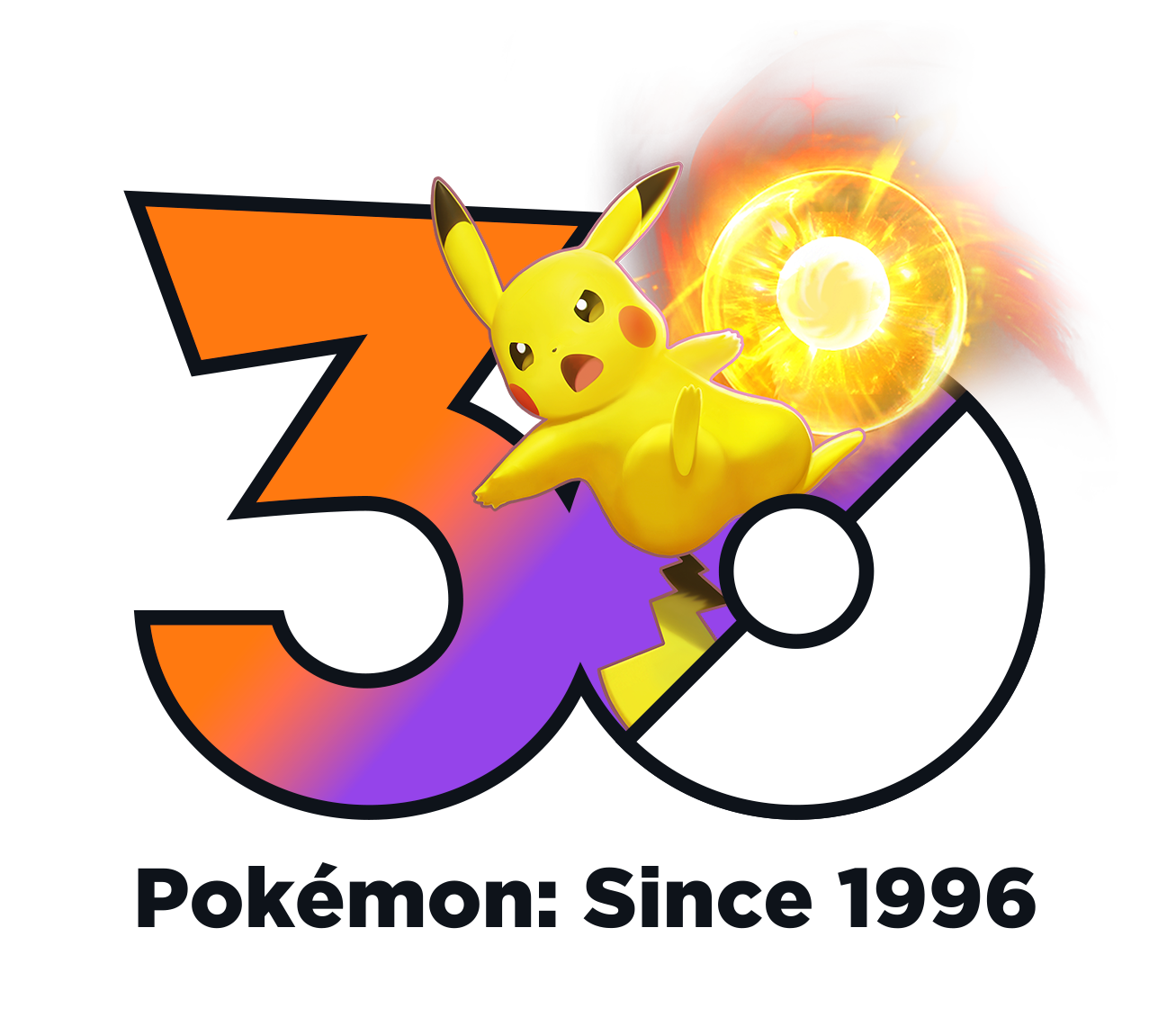 Logo Peringatan 30 Tahun Pokémon