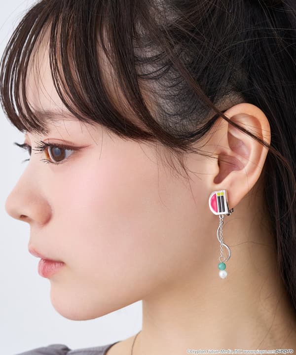 Pendientes con imagen de Hatsune Miku