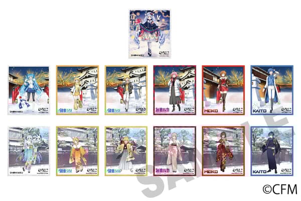 Snow Miku x HIROSAKI×HAKODATE Acrylic Shikishi