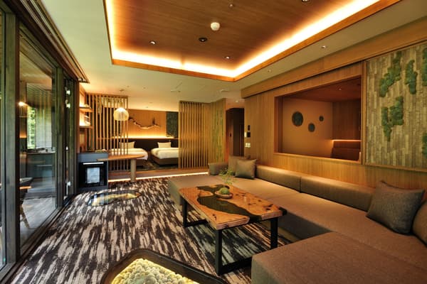 以苔蘚為主題設計的獨一無二「苔玉套房」