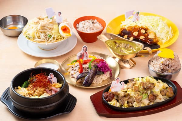 아라비안 그린 카레 사우나 음식