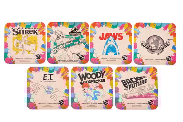 Collectible coaster designs