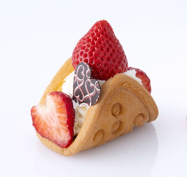 草莓华夫饼品种 1