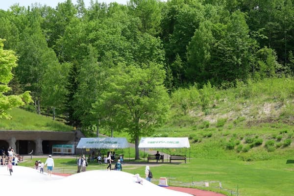 Play structures at Takino