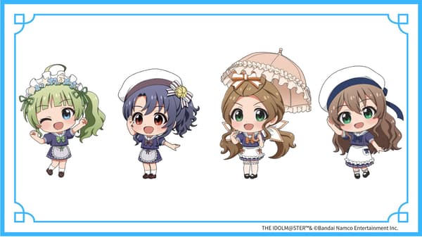 Chibi character illustrations