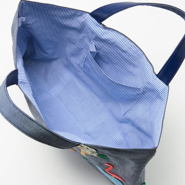 Bolso de mezclilla - Interior