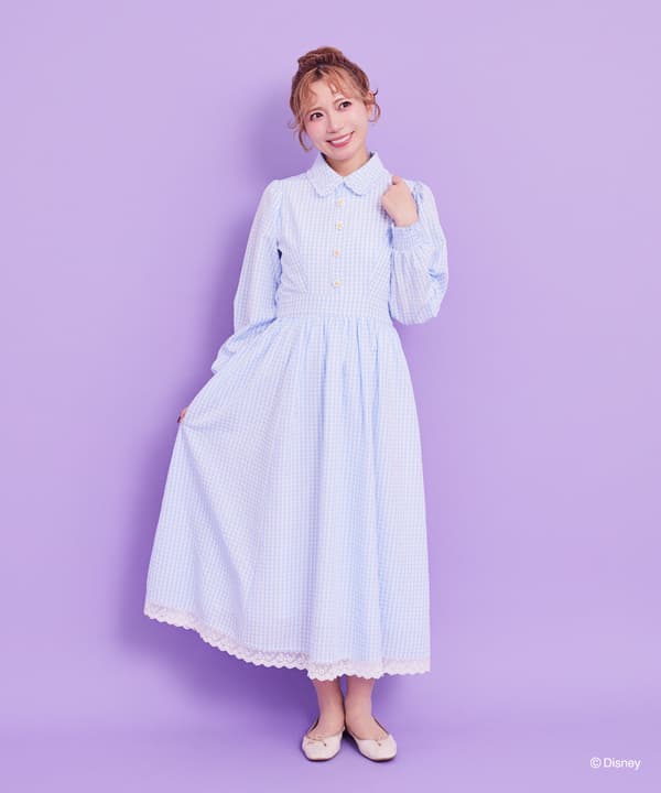 Disney Miss Bunny & Thumper / Check Dress (Pink detail)