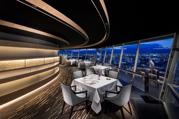 French Dining Top of Kyoto interior