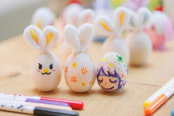 Original Easter egg painting