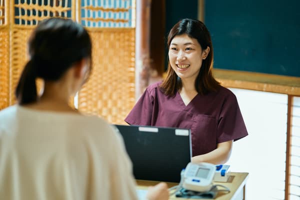 Health assessment & hot spring counseling