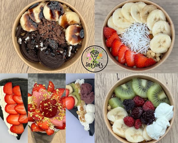 Charcoal Crepe Series and Acai Bowl Series