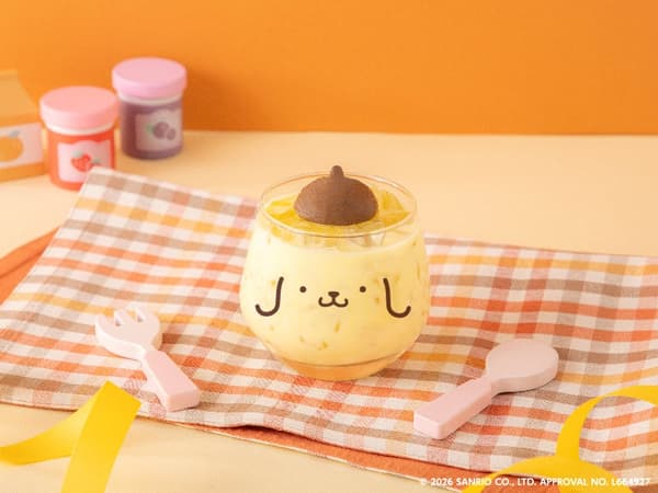 Pompompurin's Fruits Milk