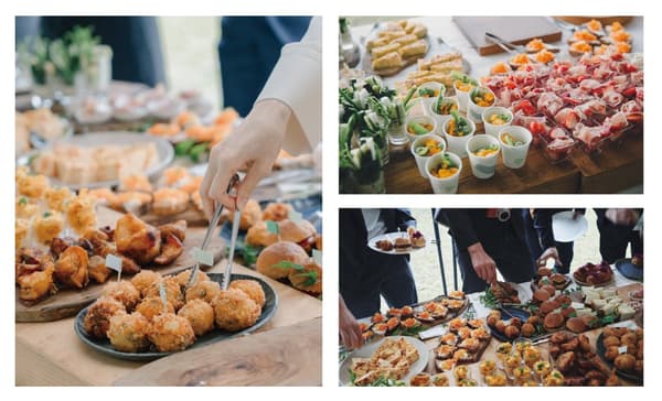 花园派对，以伊势志摩当地食材烹制的美食为特色