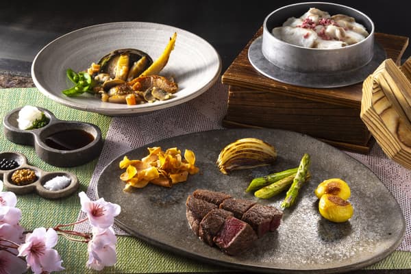 타지마의 봄 철판구이 코스