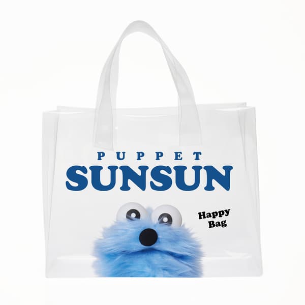 Bolsa transparente PUPPET SUNSUN