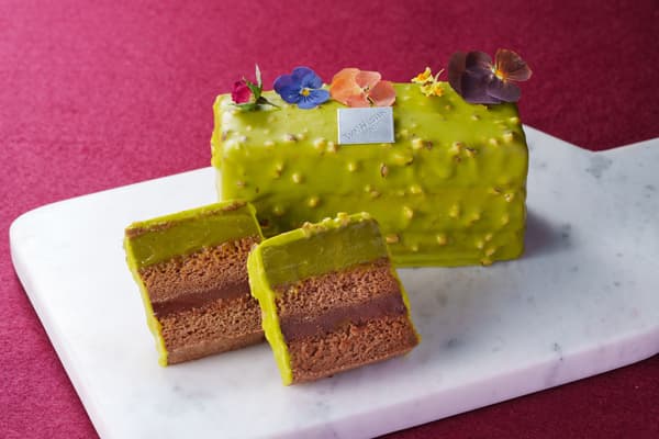 Soufflé Chocolat Vert