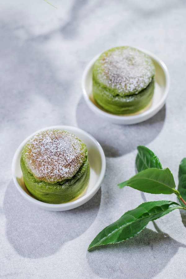 Matcha Souffle Cheesecake (image)