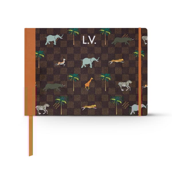 LV × The Darjeeling Limited Sketchbook