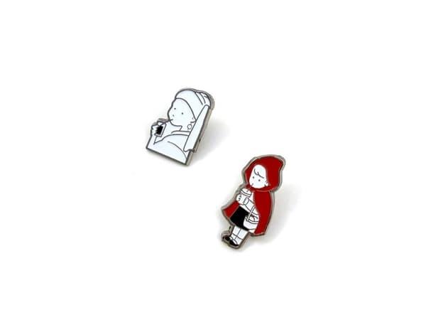 COFFEE BOY Pin Badges