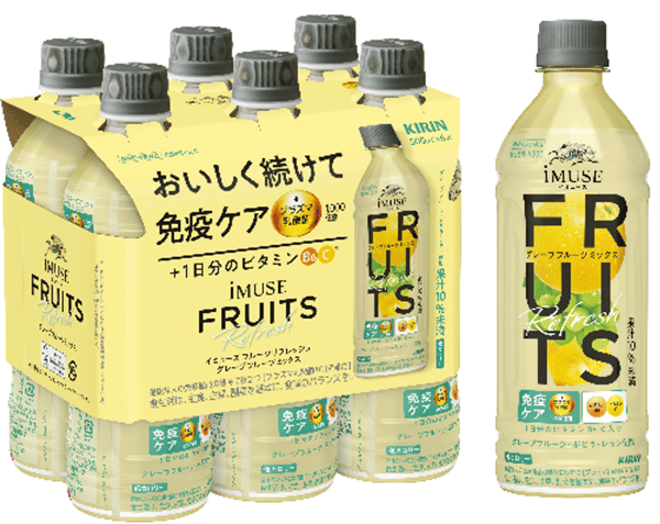 Kirin iMUSE水果清爽葡萄柚混合