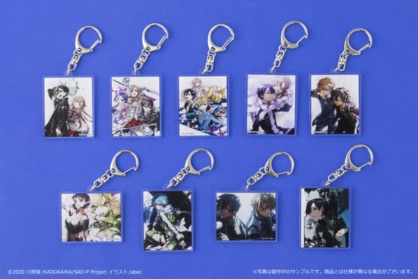 C Prize Mini Acrylic Key Chains