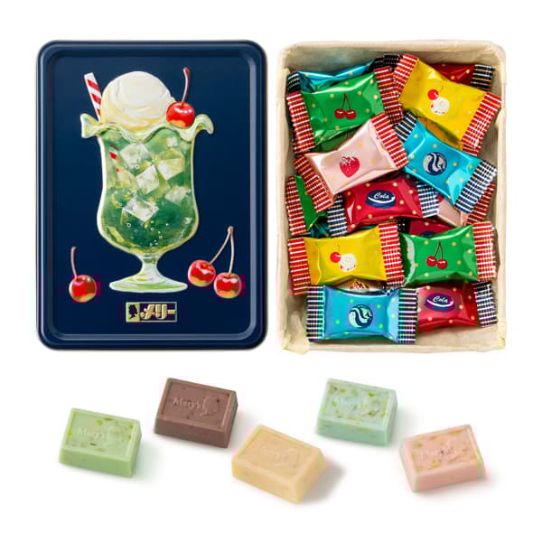 Hajikeru Candy Chocolate Assortment Can