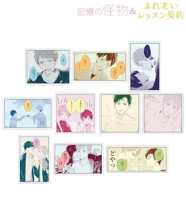 Trading Original Manga Panel Stickers