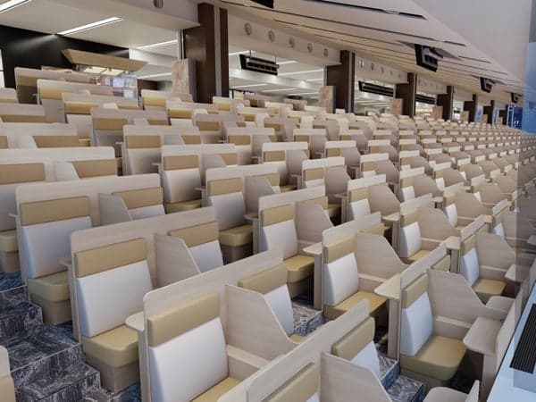 Gambar konsep Wing Seat