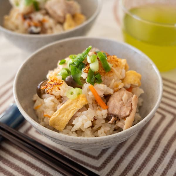 Lemon Chicken and Mushroom Rice