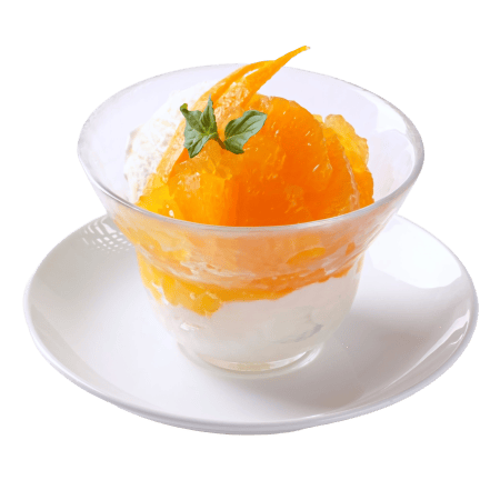 Kumamoto Dekopon® and Soft Almond Parfait