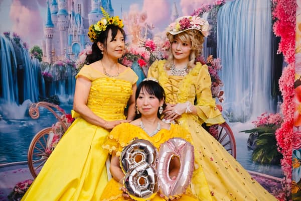 Yellow dress for sanju (80th birthday)