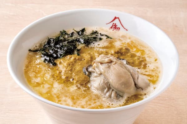 Ultra-rich oyster paitan ramen