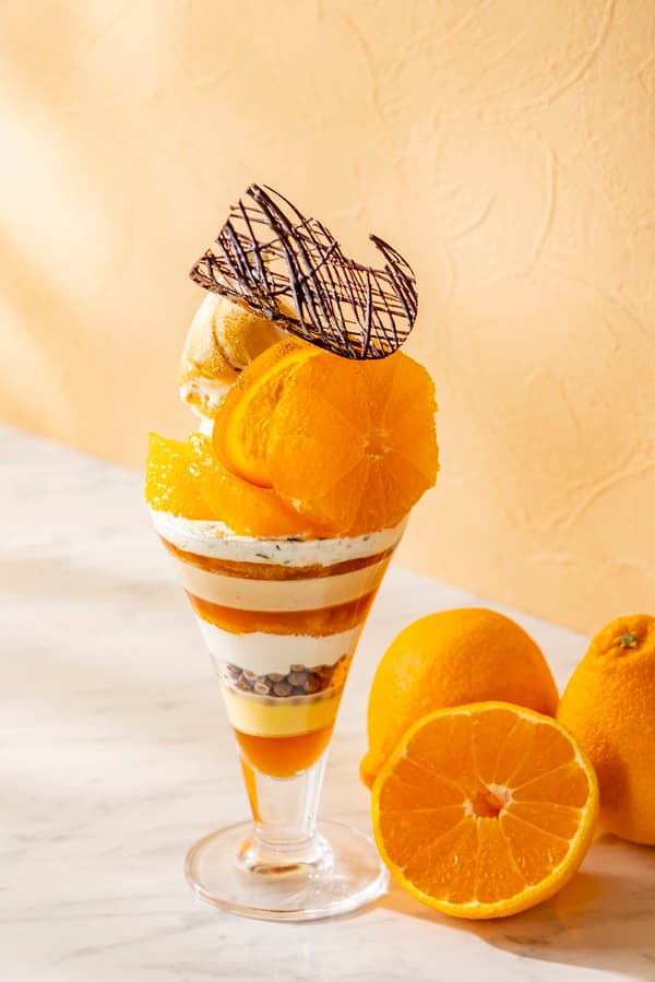 Honey Dekopon parfait