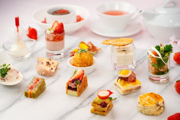 Spring Strawberry Afternoon Tea