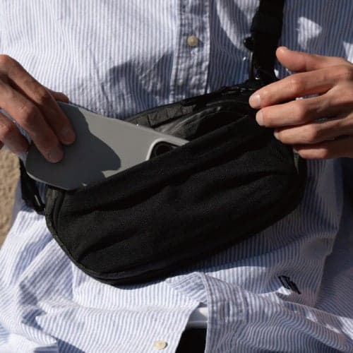 Ultra stretch pocket detail