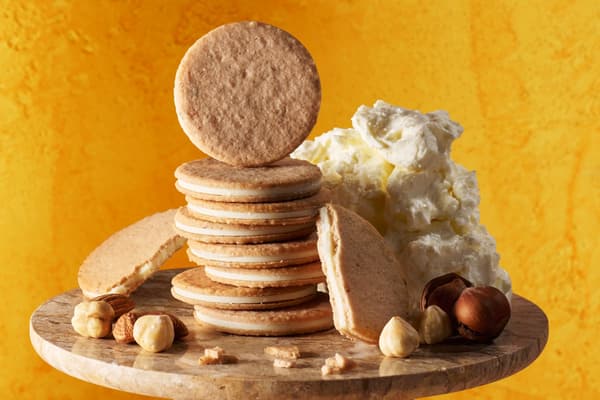 Sand Cookie [Mascarpone & Hazelnut]