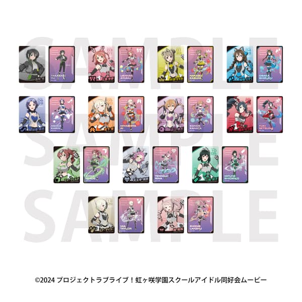 Trading Metallic Card lineup