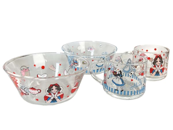 Fairyland collaboration products: glass and glass bowl