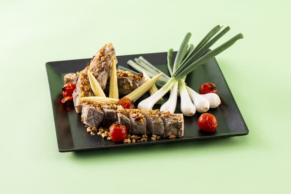 Kobe Pork with Honey and Nuts